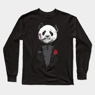 D panda godfather Long Sleeve T-Shirt